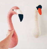 Fiona Walker Felt Animal Head- The Swan  Winston + Grace