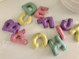 Felt Alphabet Garland - Pastels