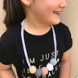 Felt Ball Necklace - The Made You Brooke  Winston + Grace