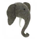 Fiona Walker Felt Animal Head - The Elephant (Mini)  Winston + Grace