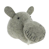 Fiona Walker Felt Animal Head - The Hippo (Mini)  Winston + Grace