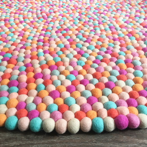 Felt Ball Rug - Tropico  Winston + Grace