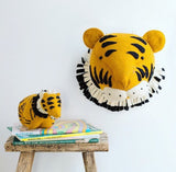 Fiona Walker Felt Animal Head - The Tiger  Winston + Grace