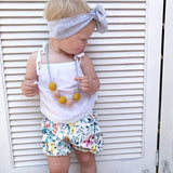 Felt Ball Necklace - The Life of Zee  Winston + Grace