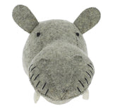 Fiona Walker Felt Animal Head - The Hippo (Mini)  Winston + Grace