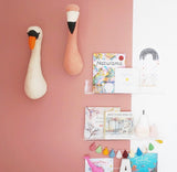 Fiona Walker Felt Animal Head- The Swan  Winston + Grace