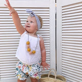Felt Ball Necklace - The Life of Zee  Winston + Grace