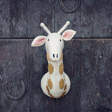 Fiona Walker Felt Animal Head - The Giraffe with tonal spots  (Medium)  Winston + Grace