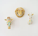 Fiona Walker Felt Animal Head - The Pastel Tiger - Mini