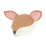 Fiona Walker Felt Animal Head - The Sleepy Fox  (Mini)