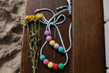 Felt Ball Necklace - The Traffic Stopper  Winston + Grace